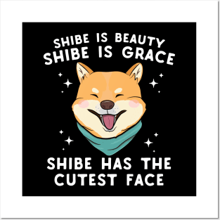 Shibe Is Beauty Shibe Is Grace Posters and Art